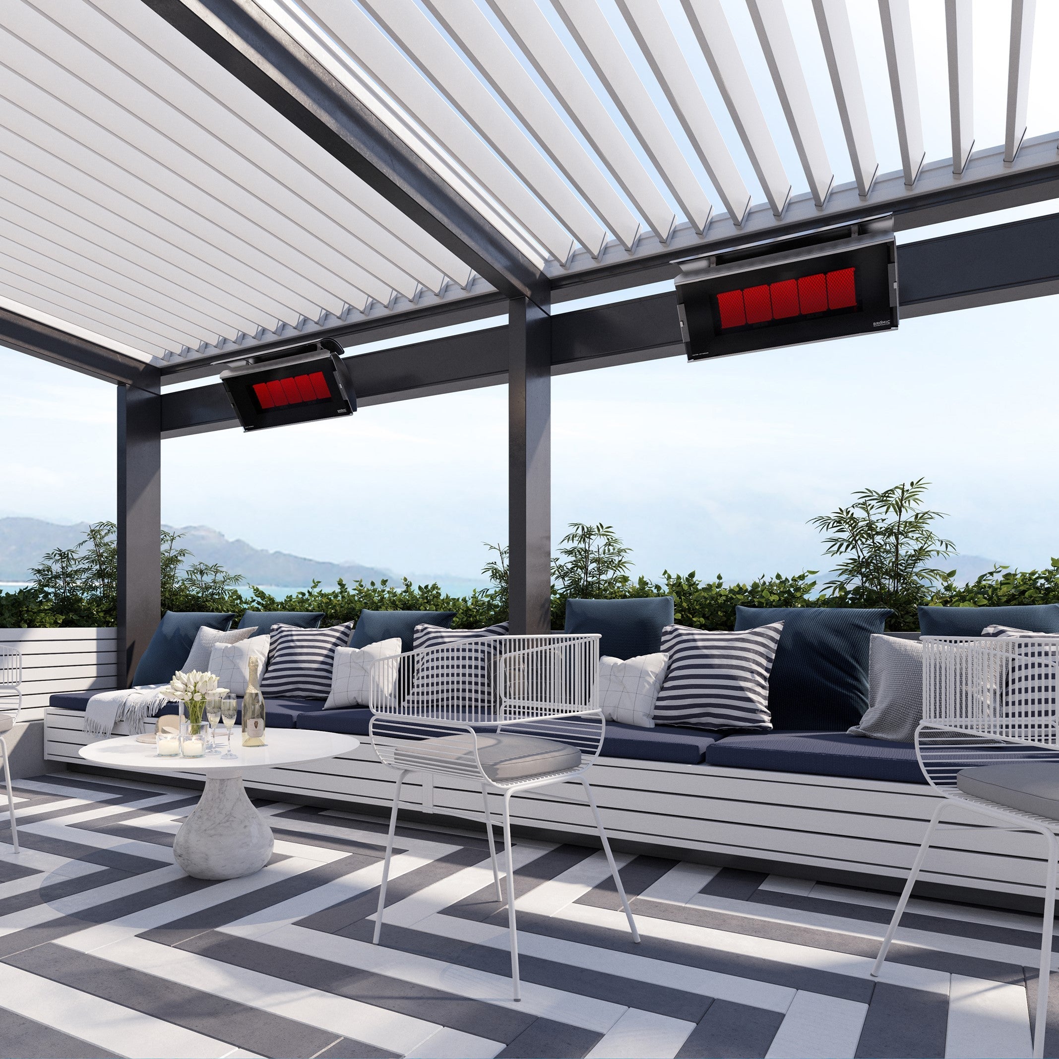 Platinum Gas Heat Deflector Bromic